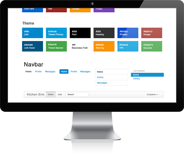 Redesigned and implemented a front-end development process by leveraging Twitter Bootstrap, responsive design, LESS and node.js